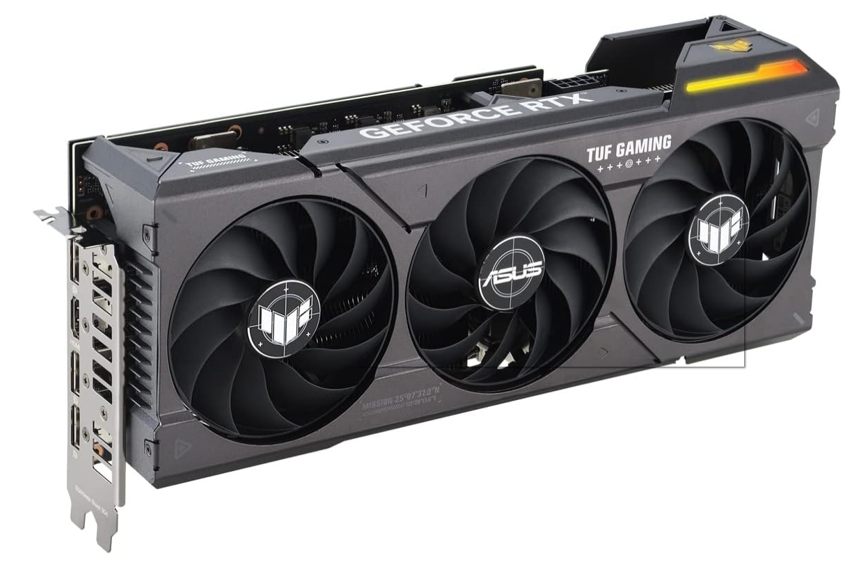 ASUS TUF Gaming GeForce RTX 4070 OC Edition Gaming Graphics Card (PCIe 4.0, 12GB GDDR6X, DLSS 3, HDMI 2.1a, DisplayPort 1.4a)