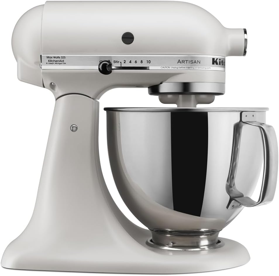 KitchenAid Artisan Series 5-Quart Tilt-Head Stand Mixer - KSM150PS, Milkshake